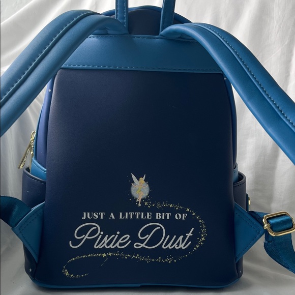 Loungefly  Peter Pan Backpack with glow in the dark clock.‎ main image 4